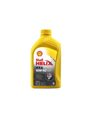 ΛΑΔΙ 10W/40 1ΛΤ SHELL HELIX (HX6)