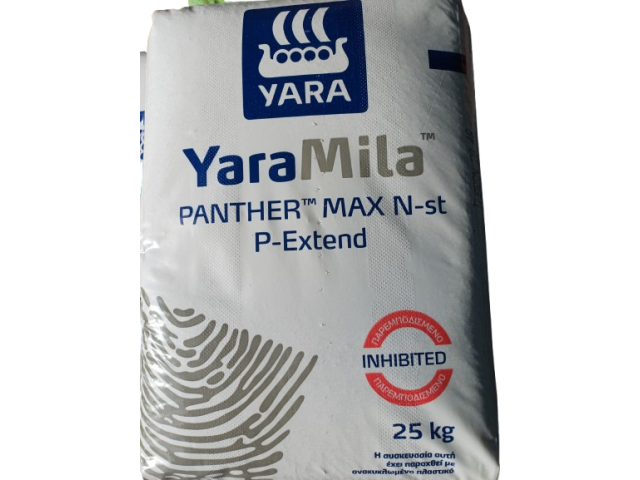 YARA PANTHER N-MAX P-EXTENDED 20,6-8,2-11,6+2MgO+6,5 SO3+Β 25Kg ΠΑΡΕΜΠΟΔΙΣΜΕΝΟ!